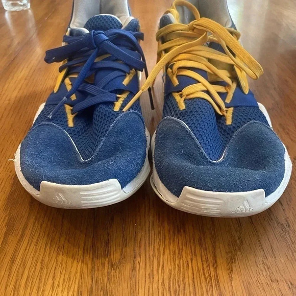 Hardin Vol. 4‎ Basketball shoes Men’s Size 9.5 Blue Suede Yellow Sneakers #54 - Picture 11 of 11